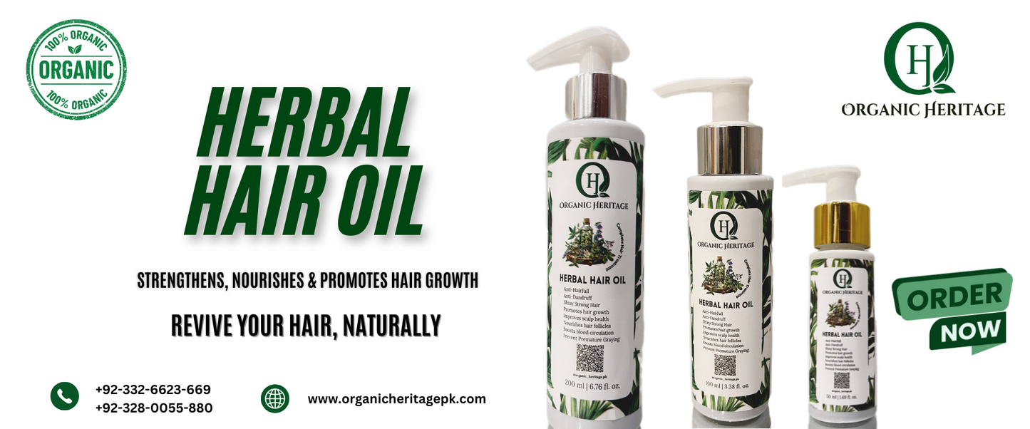 Organic Heritage Herbal Hair Oil