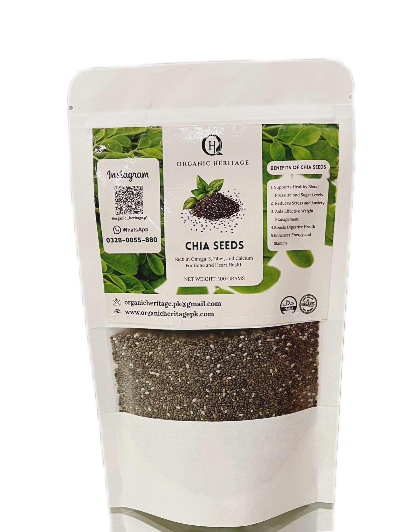 Organic Heritage Chia Seeds