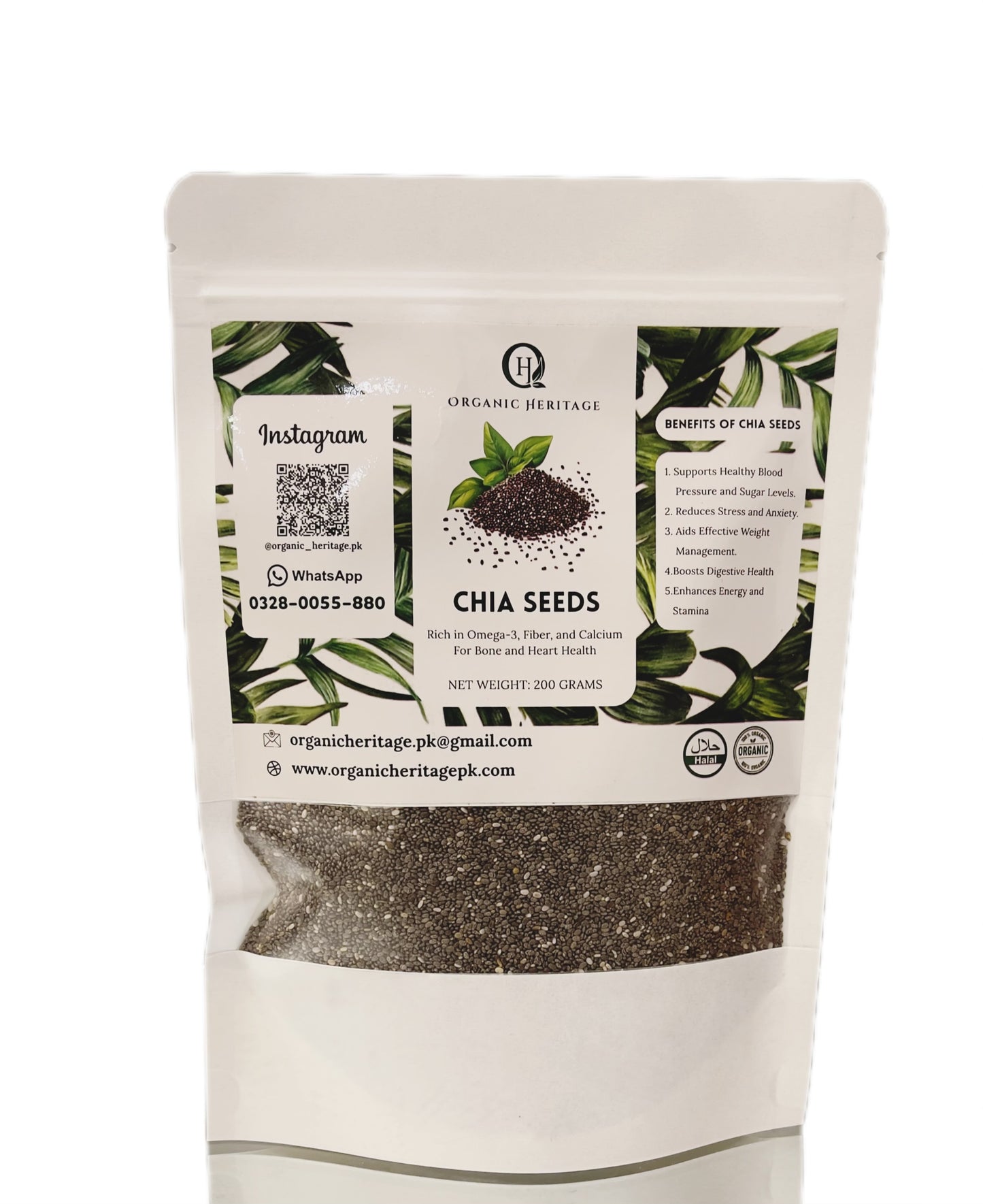 Organic Heritage Chia Seeds