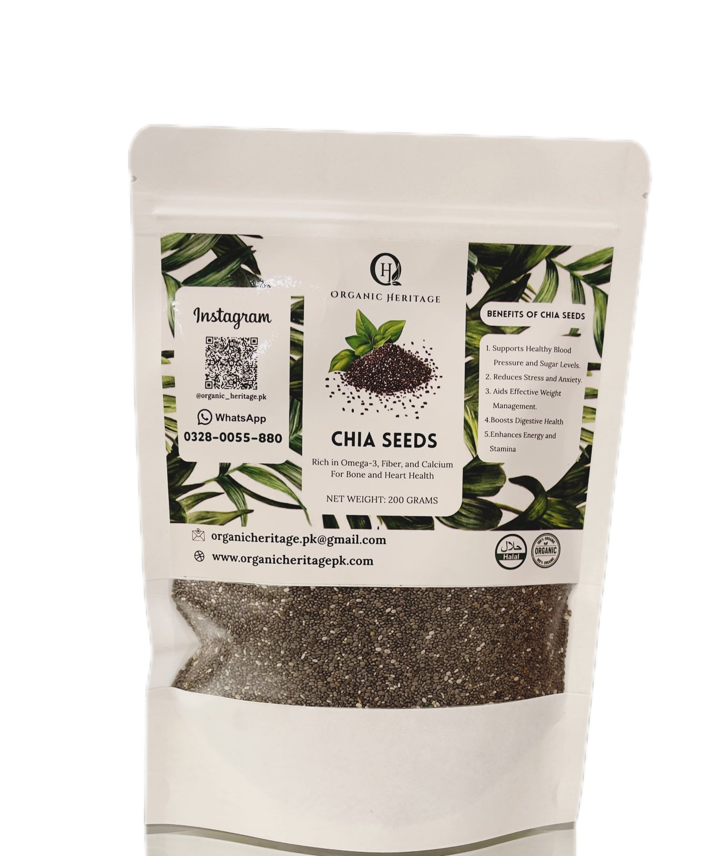 Organic Heritage Chia Seeds