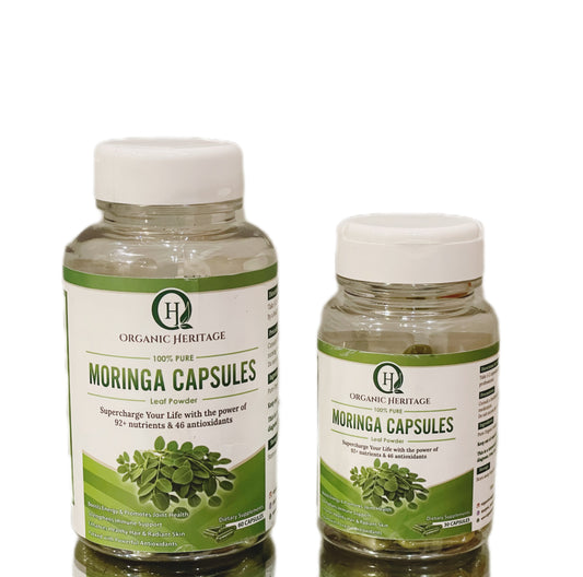 Organic Heritage Moringa Capsules