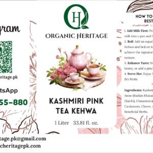 Organic Heritage Kashmiri Pink Tea Kehwa