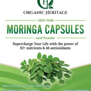 Organic Heritage Moringa Capsules