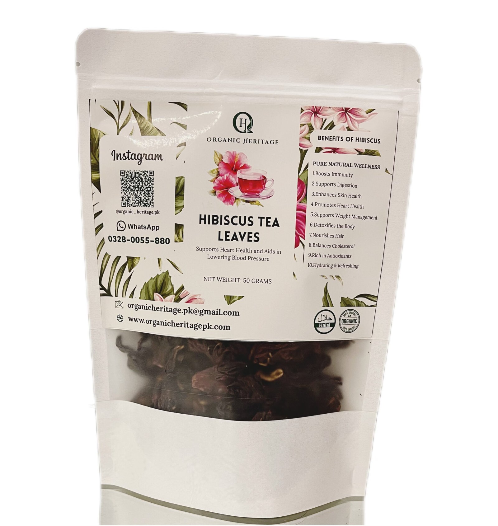 Organic Heritage Hibiscus Tea