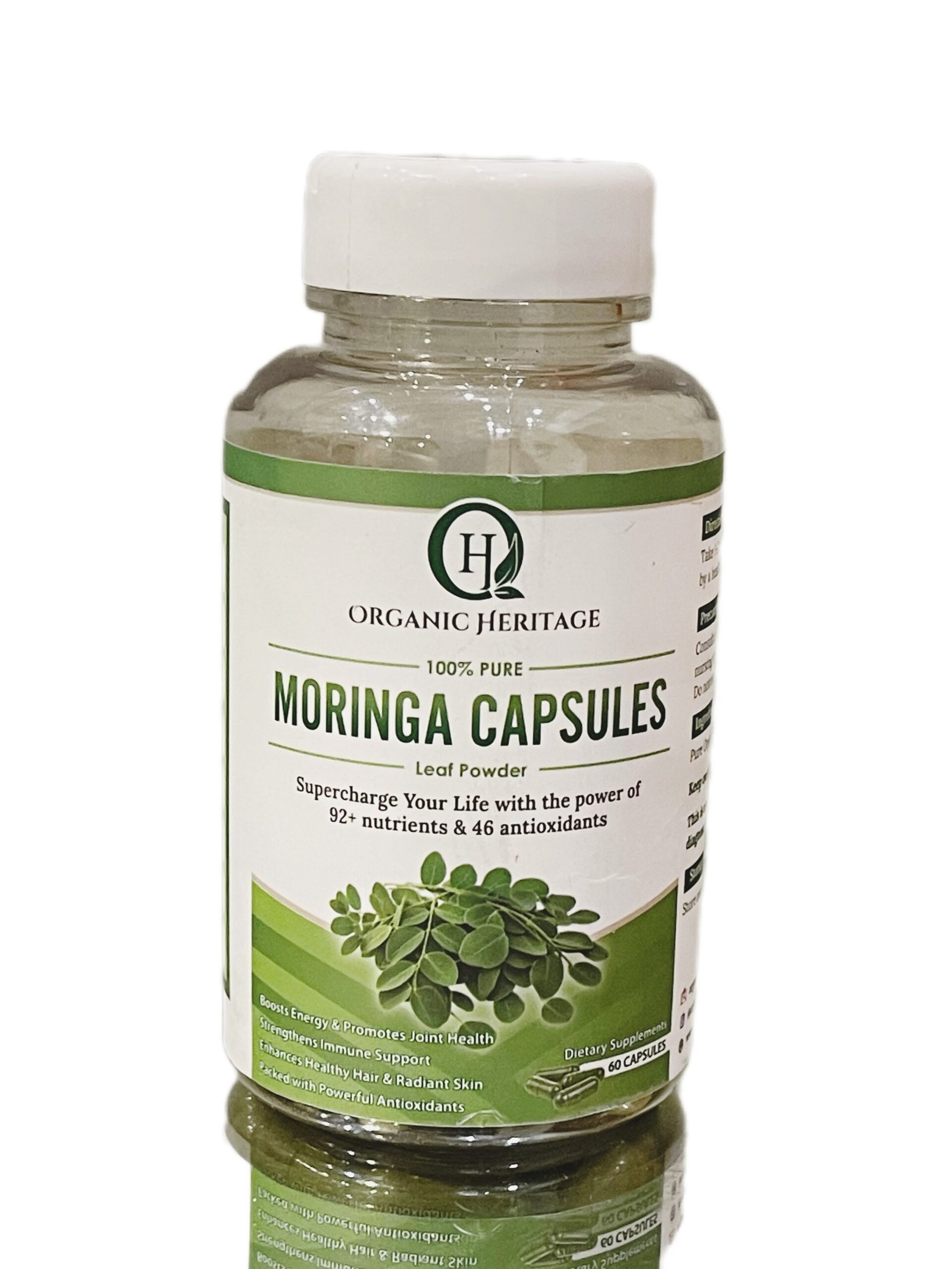 Organic Heritage Moringa Capsules